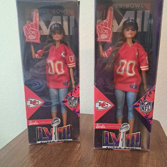 Barbie NFL Super Bowl 2024 Champion Doll $79 EACH - Picture 2 of 7